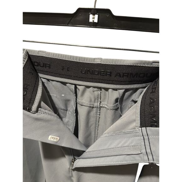 Under Armour Men’s Golf Shorts – Gray – Size 40 - Picture 2 of 3
